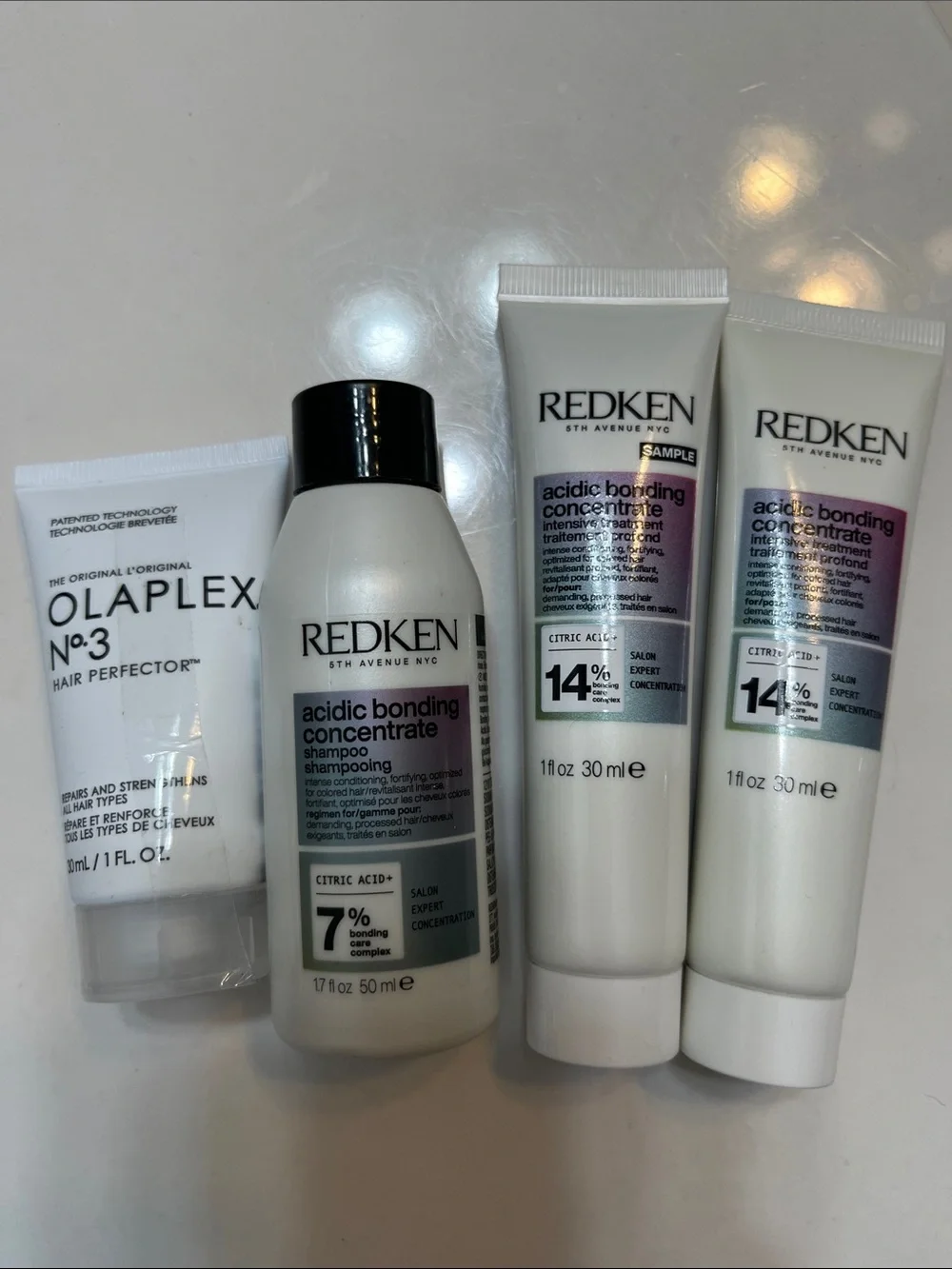 Pureology Hydrate & Redken & Olaplex Hair Sample Travel Sizes Bundle New Set